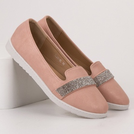 Queentina Páni s krystaly růžový 2