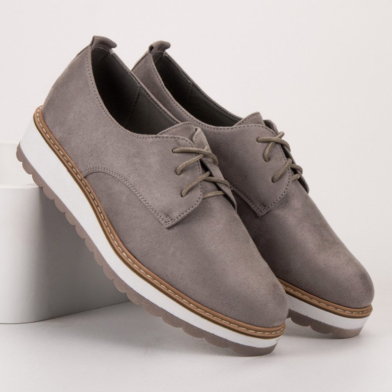 Marquiz Šedé dámské boty šedá 1