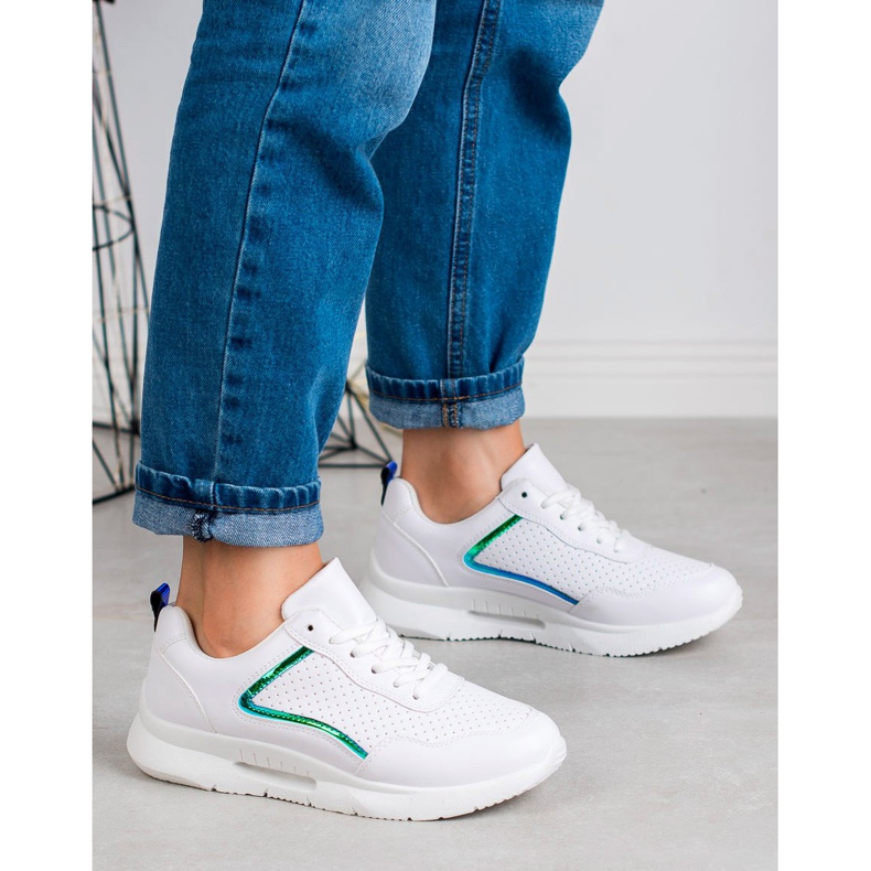 SHELOVET Dámská sportovní obuv bílý 2