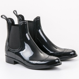 Kayla Černé galoše černý 1