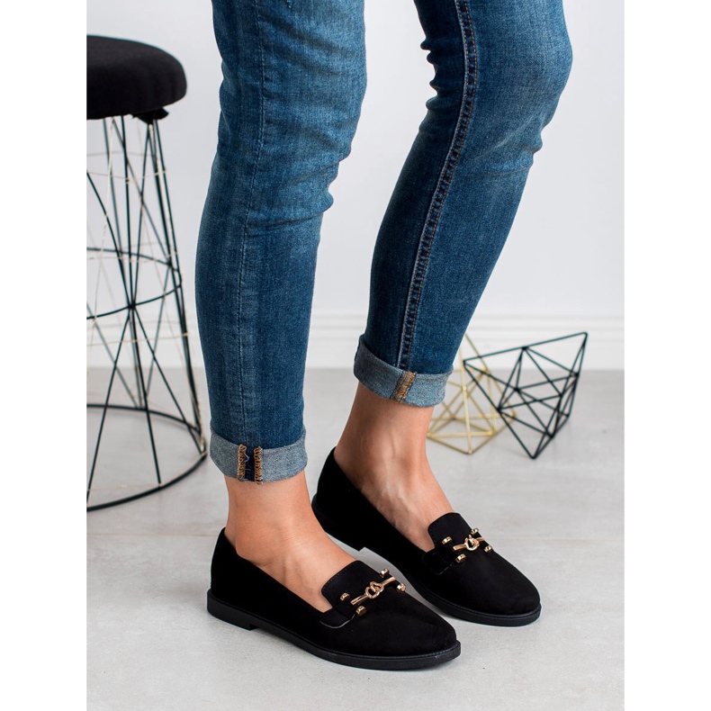 SHELOVET Suede Lords černý 1