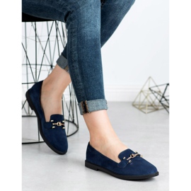 SHELOVET Suede Lords námořnická modř 2