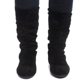 Teplé boty Jodhpur boty 288-94 černé černý 2
