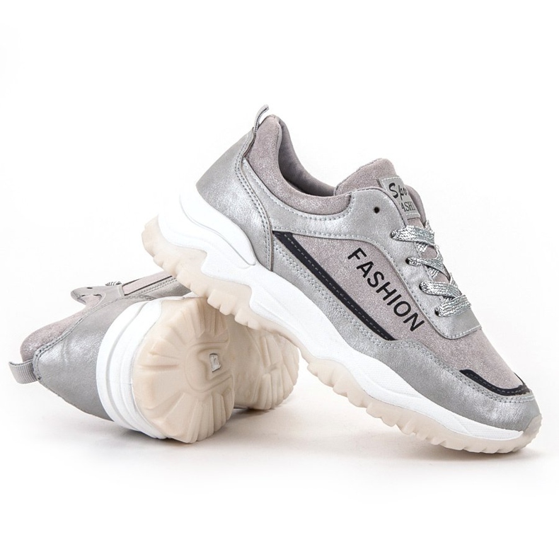 Ax Boxing Módní sportovní obuv šedá 1 Ax Boxing Módní sportovní obuv šedá 1