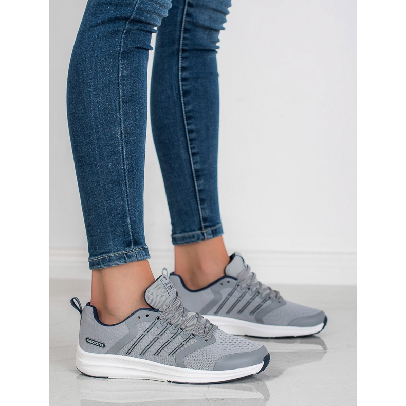 Ax Boxing Lehké sportovní boty šedá 2