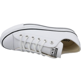 Converse Chuck Taylor All Star Lift Clean Ox W 561680C bílý 2 Converse Chuck Taylor All Star Lift Clean Ox W 561680C bílý 2