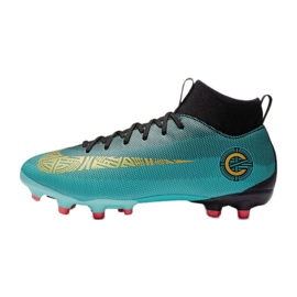 Kopačky Nike Mercurial Superfly 6 Academy Gs CR7 Mg Jr AJ3111-390 modrý 1