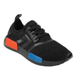 Černá sportovní obuv MD01B-2 černý 1