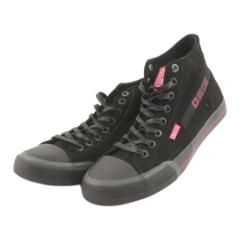 Black Sneakers Big Star Men 174084 černá 3 Black Sneakers Big Star Men 174084 černá 3