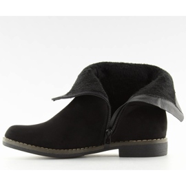 Černé černé boty pro ženy 4169 černé černý 2