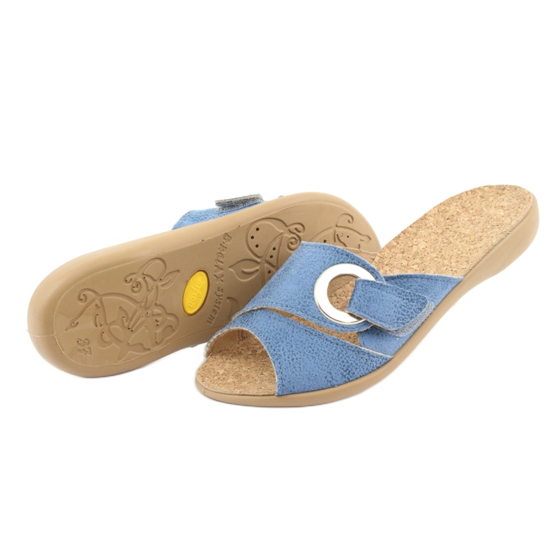 Dámské boty Befado pu 265D015 modrý 4