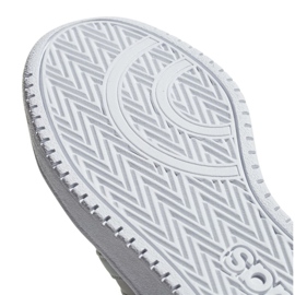 Boty Adidas Hoops Mid 2.0 K Jr F35796 šedá 1