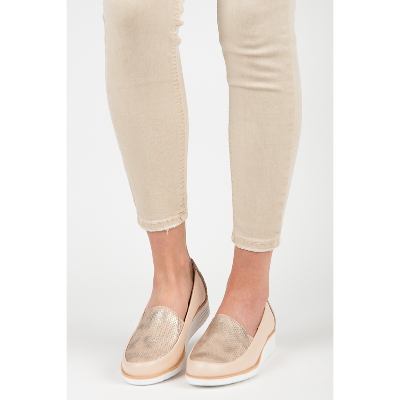 Boty se vzorem VICES hnědý 1