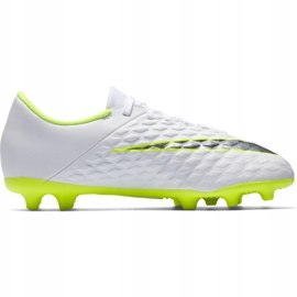 Kopačky Nike Hypervenom Phantom 3Club Fg Jr AJ4146-107 bílé bílý bílý 1