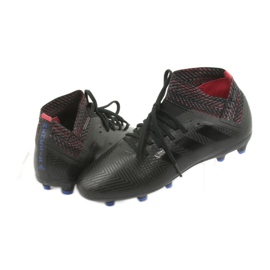 Kopačky Adidas Nemeziz 18.3 Fg Jr D98016 černý 3