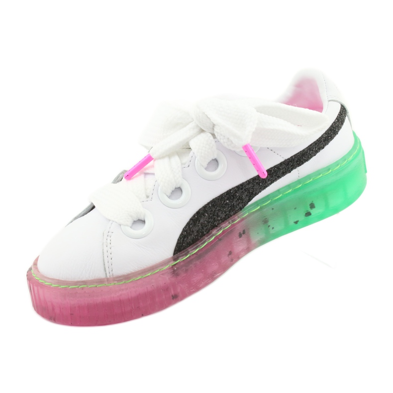 Platforma Candy Princess Sophia Webster PUMA bílá PUMA černá bílý černý růžový zelený 2