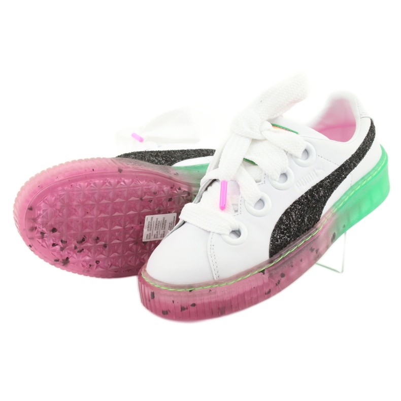 Platforma Candy Princess Sophia Webster PUMA bílá PUMA černá bílý černý růžový zelený 4