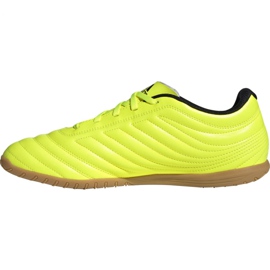 Kopačky Adidas Copa 19.4 In M F35487 černá žlutá 2