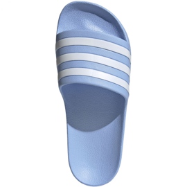 Pantofle Adidas Adilette Aqua W EE7346 modrý 1