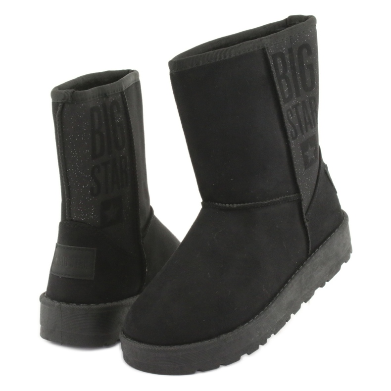 Big Star Velká hvězda Mukluki černá 3