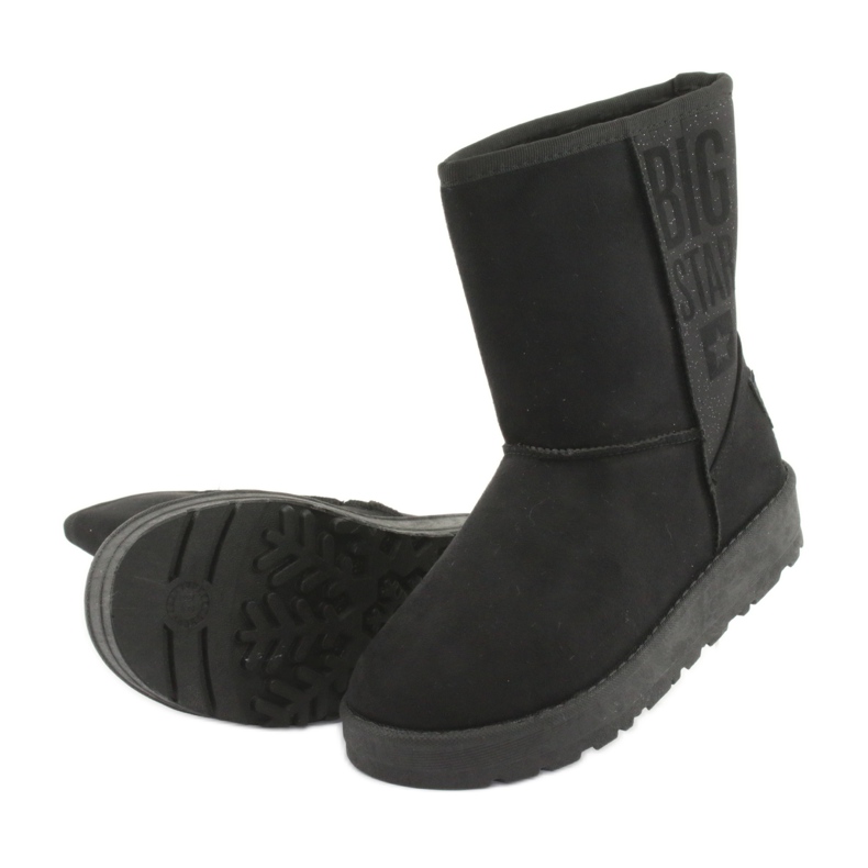 Big Star Velká hvězda Mukluki černá 4