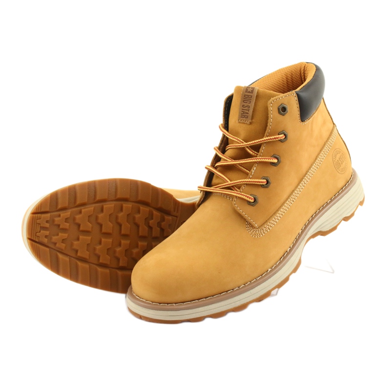 Big Star Treková sportovní obuv hnědý 4