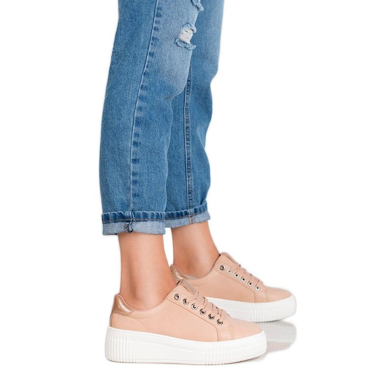 Kylie Sportovní Boty Na Platformě hnědý 2