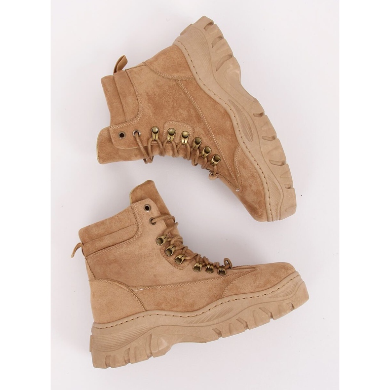 Trappers hnědé sportovní boty 1967 Khaki hnědý 2 Trappers hnědé sportovní boty 1967 Khaki hnědý 2