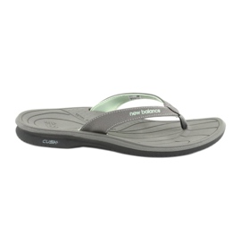 Žabky New Balance M W6091GR šedá zelený 1