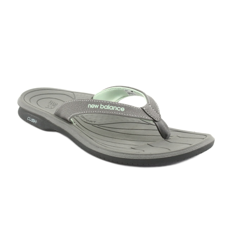 Žabky New Balance M W6091GR šedá zelený 3