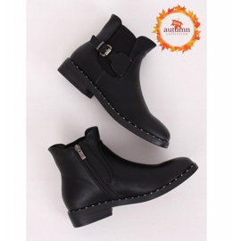 Černé dámské boty Chelsea HFN-2279 Black černý 1