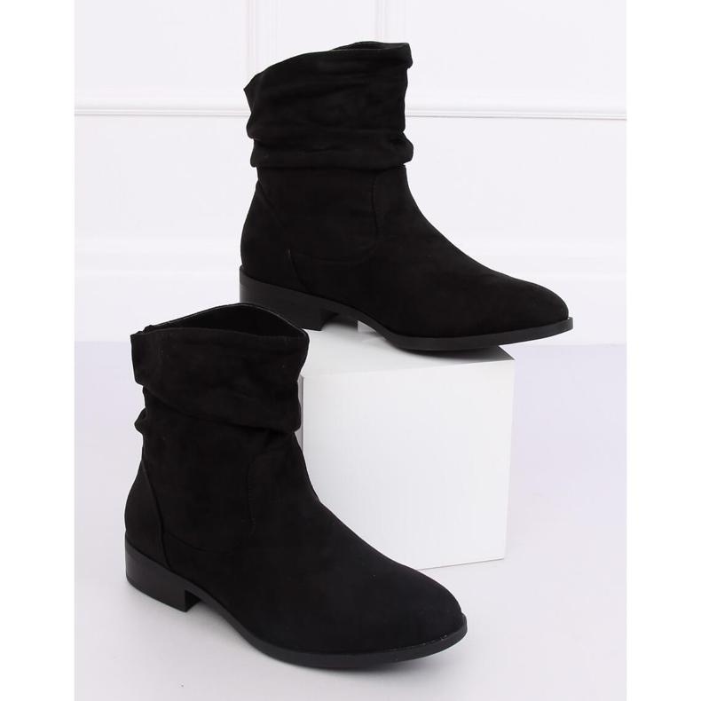 Černé dámské boty Z192 Black černý 2