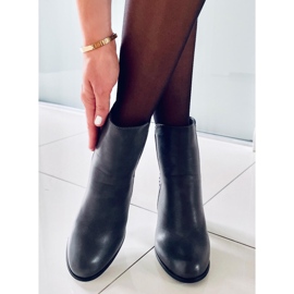 Klasické šedé vysoké podpatky šedé 88097 Šedá 2