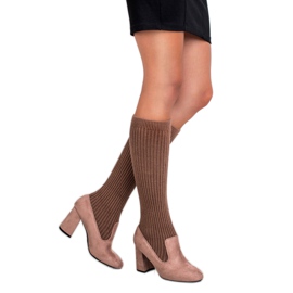 Seastar Vybavené hnědé boty hnědý 2