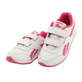 Reebok Royal Classic Jogger 2.0 2V Jr V70469 bílý červený 3