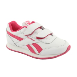 Reebok Royal Classic Jogger 2.0 2V Jr V70469 bílý červený 1