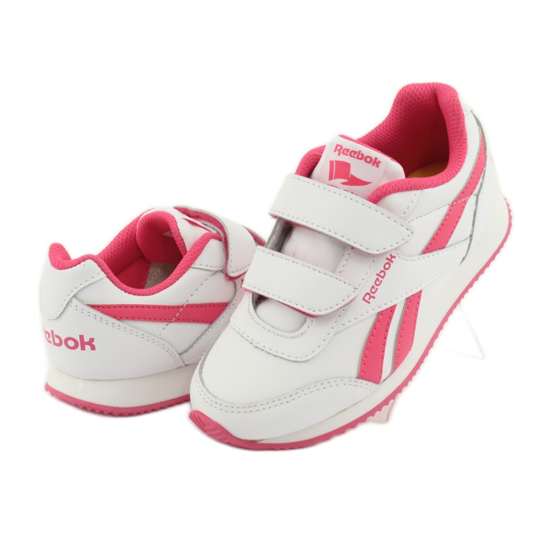 Reebok Royal Classic Jogger 2.0 2V Jr V70469 bílý červený 4