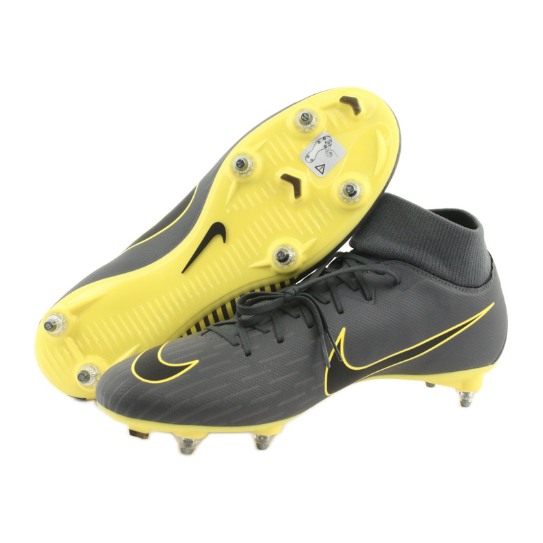 Kopačky Nike Mercurial Superfly 6 Academy Sg M AH7364-070 šedá 3
