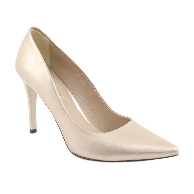 Zlaté lodičky Kaniowski K-100 zlatý 1