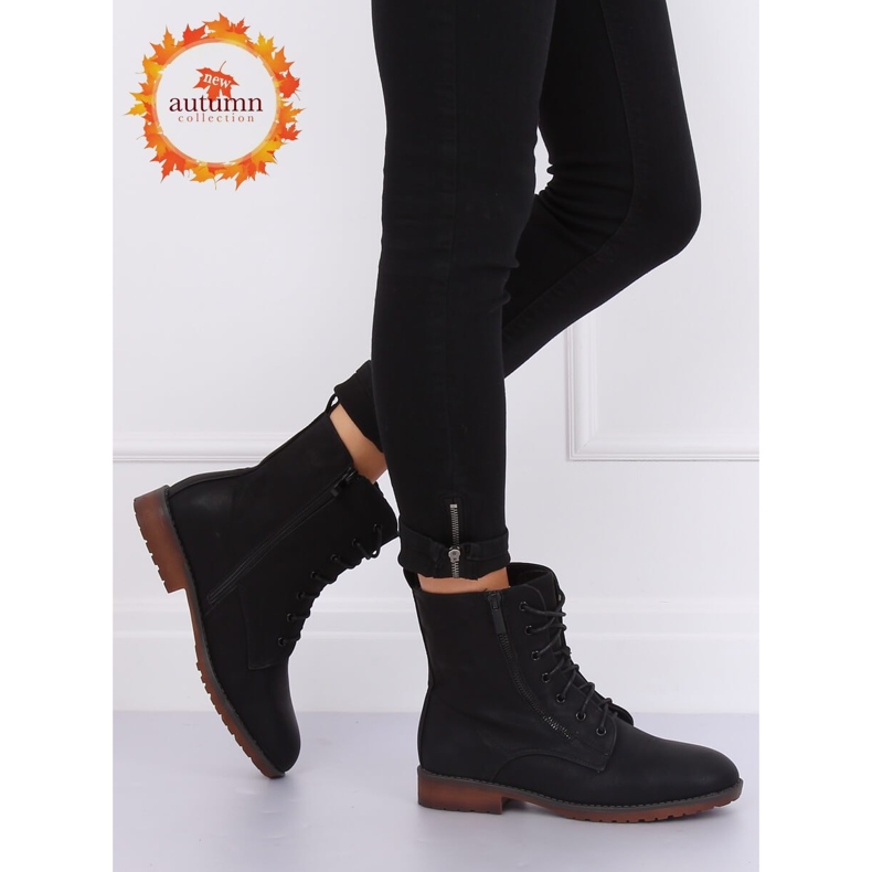 Černé pracovní boty W333 černé černá 1