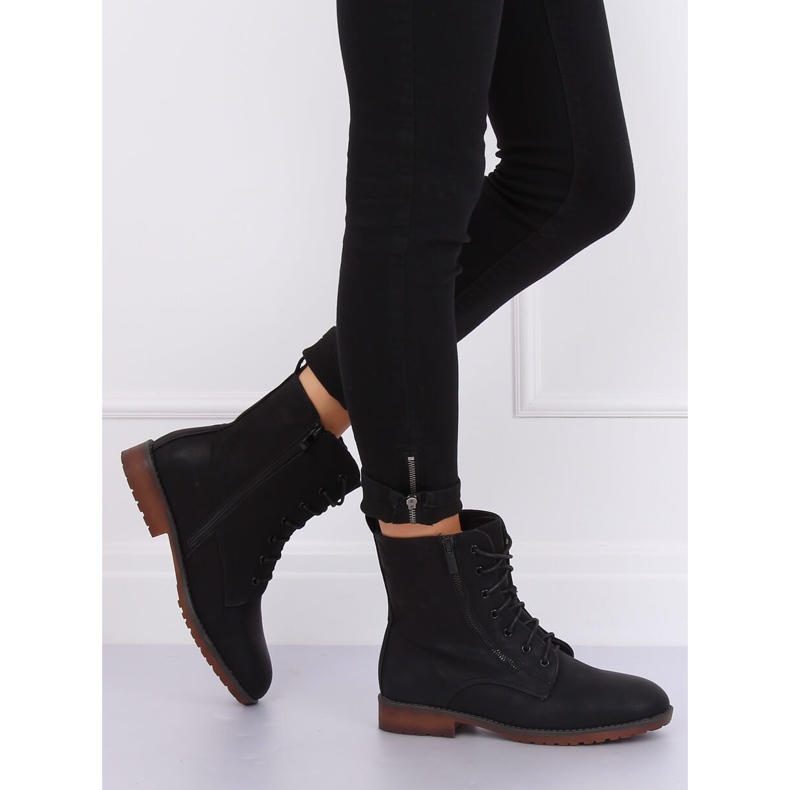 Černé pracovní boty W333 černé černá 2