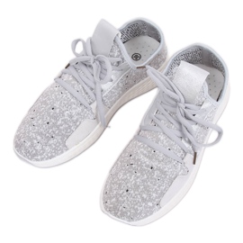 Šedá sportovní obuv AK28P Šedá 2