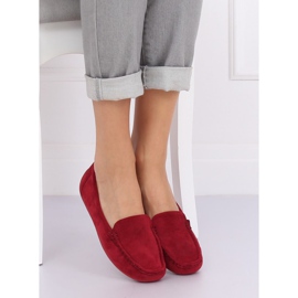 Dámské kaštanové mokasíny R812-1 Víno červené 2 Dámské kaštanové mokasíny R812-1 Víno červené 2