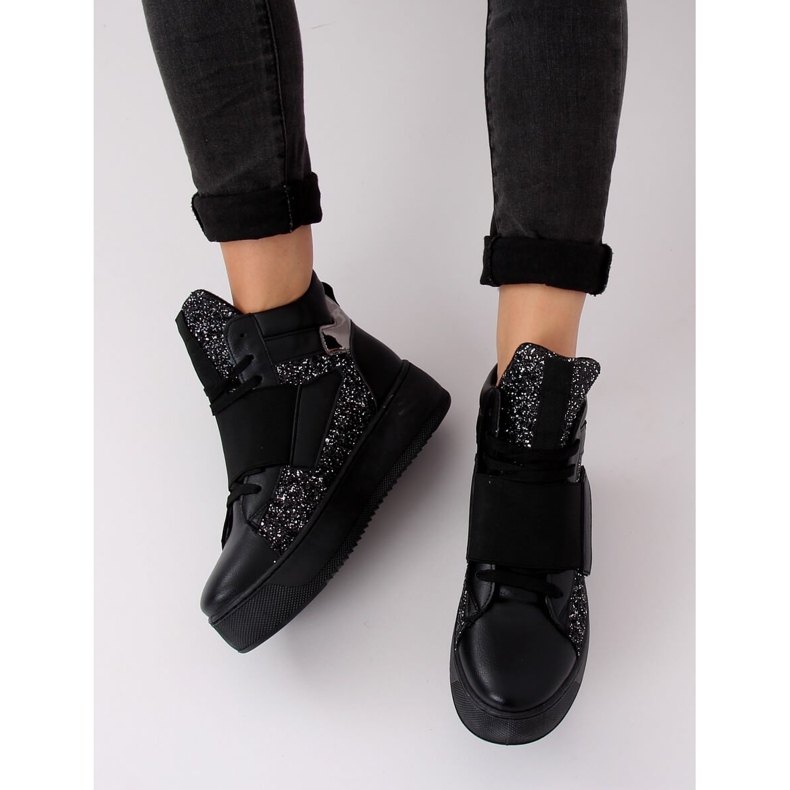 Černé tenisky LA56 Black černá 2