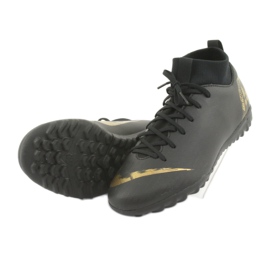 Kopačky Nike Mercurial SuperflyX 6 Academy Gs Tf Jr AH7344-077 černý 4