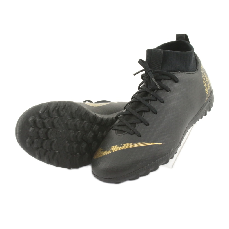 Kopačky Nike Mercurial SuperflyX 6 Academy Gs Tf Jr AH7344-077 černý 4