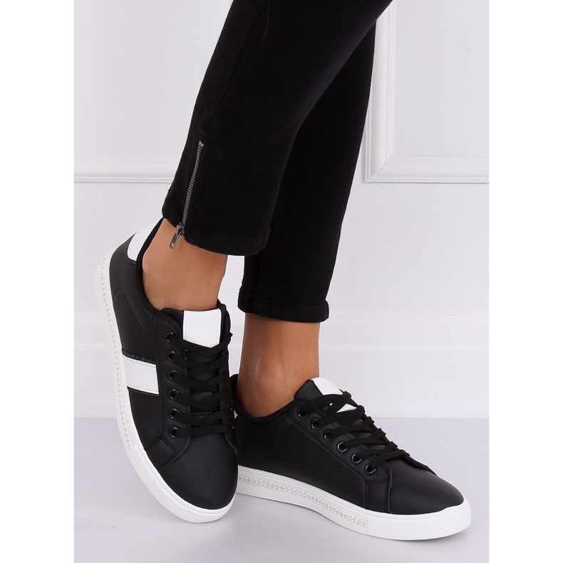 Černé dámské tenisky B5133B Black černý 1