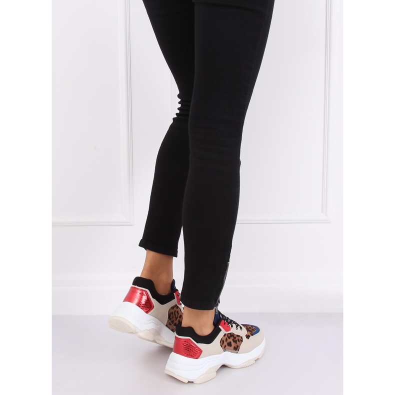 Vícebarevná sportovní obuv YY-01 Leopard vícebarevný 2