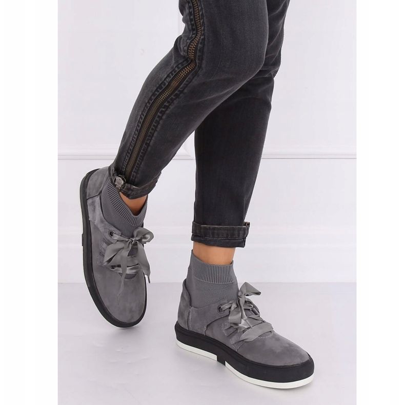 Šedé tenisky CH-95 Grey šedá 1