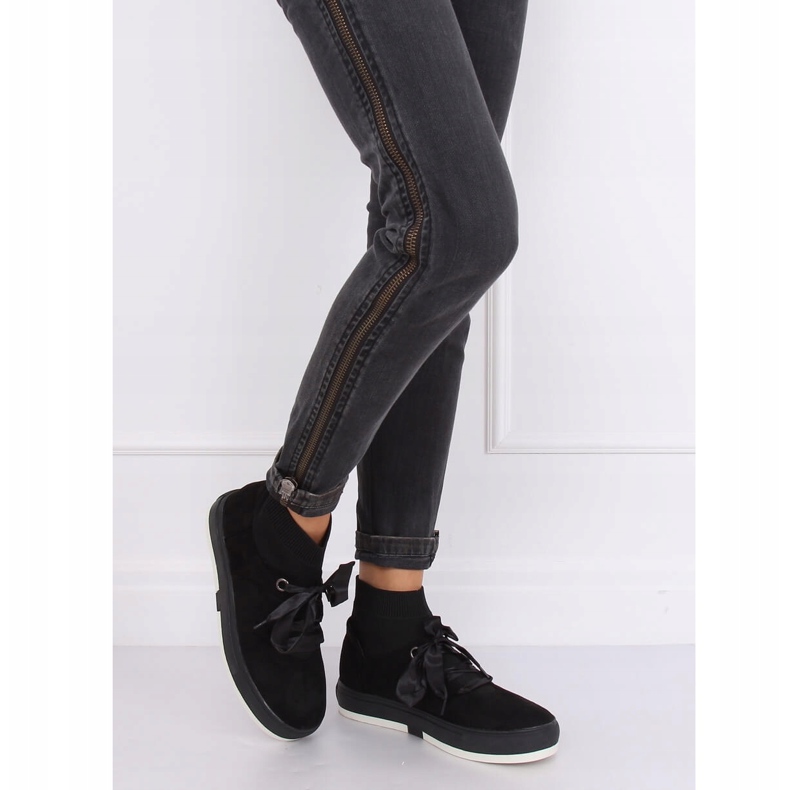 Černé kotníkové tenisky CH-95 Black černá 1 Černé kotníkové tenisky CH-95 Black černá 1